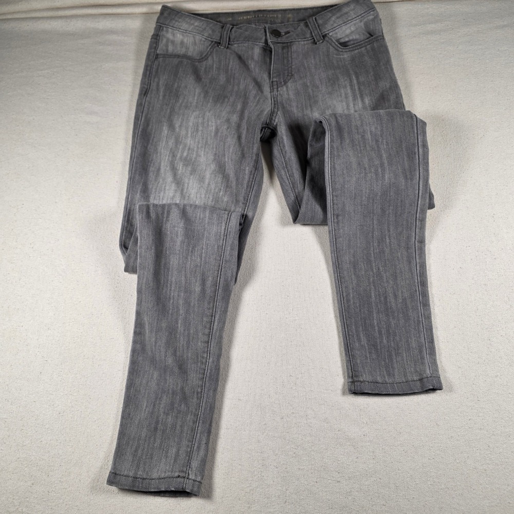 Jennifer Lopez Gray Skinny Jeans Womens Size 4 Slim Fit Denim Pants - Picture 2 of 12
